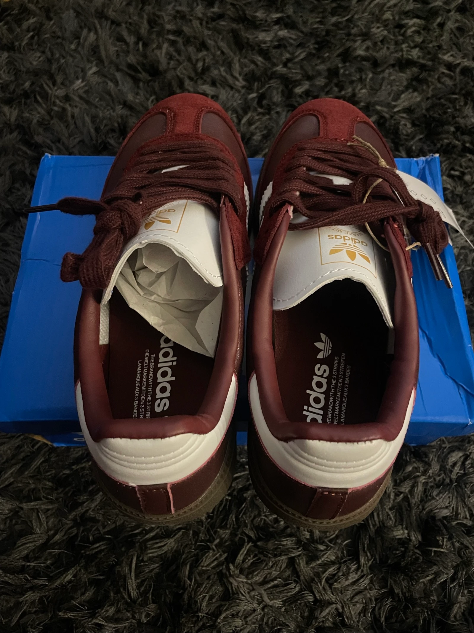 Adidas Samba OG granate/burdeos - Nuevas con caja – photo 4